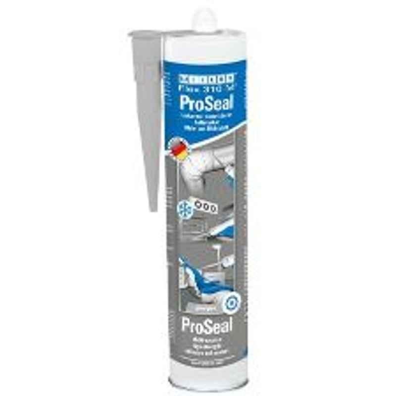 Weicon Flex 310 M 310ml Grey Extra Strong Adhesive & Sealant ProSeal, 13372310