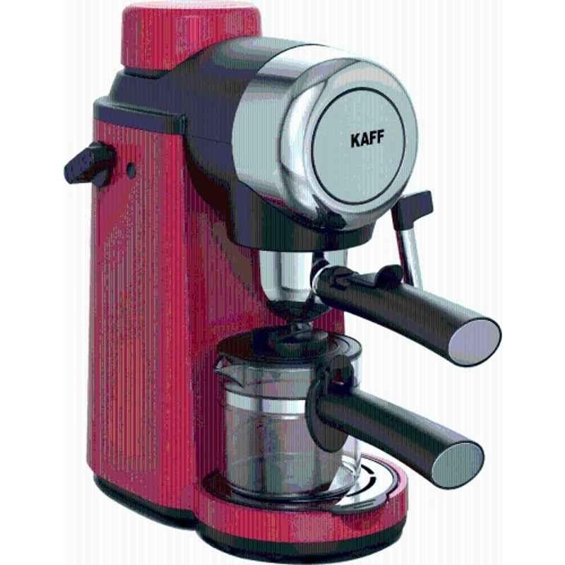 Kaff Vienna 1.2 Litre 800W Red Coffee Maker