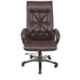Caddy PU Leatherette Brown Adjustable Office Chair with Back Support, DM 905 (Pack of 2)