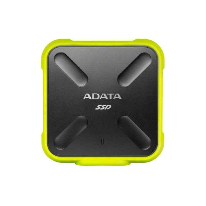 Adata SD700 512GB 3D NAND Yellow External Solid State Drive