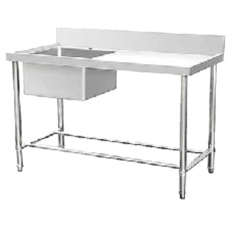 Star Fabricator 900x600x850+100cm Single Bowl with Table Top Stainless Steel Kitchen Sink