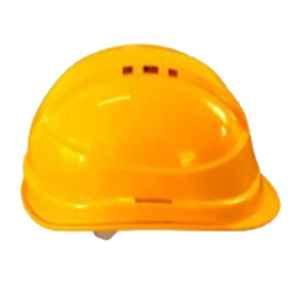 Ladwa ABS HDPE Yellow Heavy Duty Director Ratchet Safety Helmet, LSI-YSH-P20 (Pack of 20)