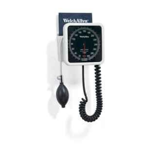 Welch Allyn Black Analog Wall Aneroid Sphygmomanometer, 7670-01