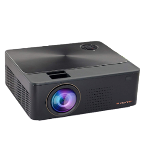 Egate K9 Pro Android FHD 1080p 4000lm Black LED Projector with 180 inch Large Display View, E11K63