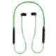 Ptron Lite Black & Green Bluetooth Wireless Earphones