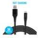 Ambrane ACL-11 1m Black Iphone Lighting Cable