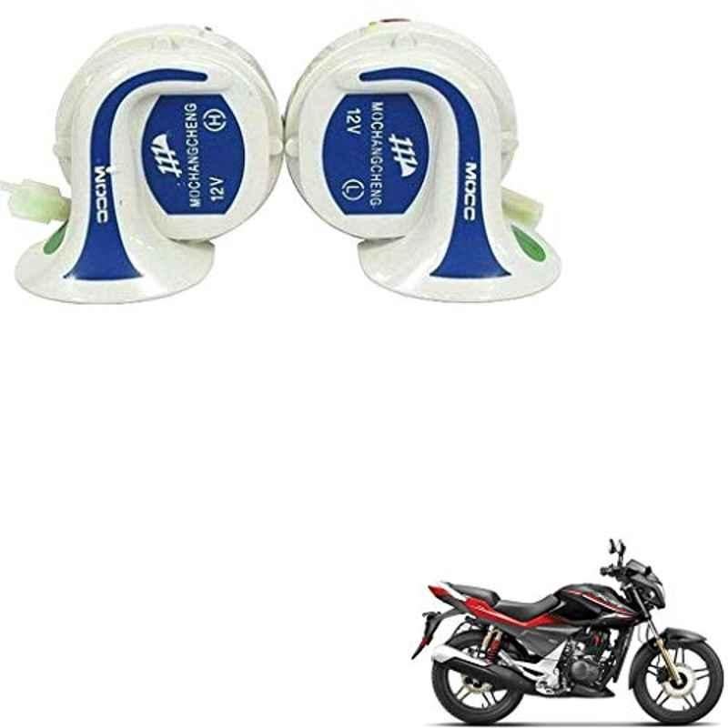 Kozdiko 2 Pcs 18-in-1 Mocc Bike Digital Tone Magic Horn Set for Hero Xtreme Sports