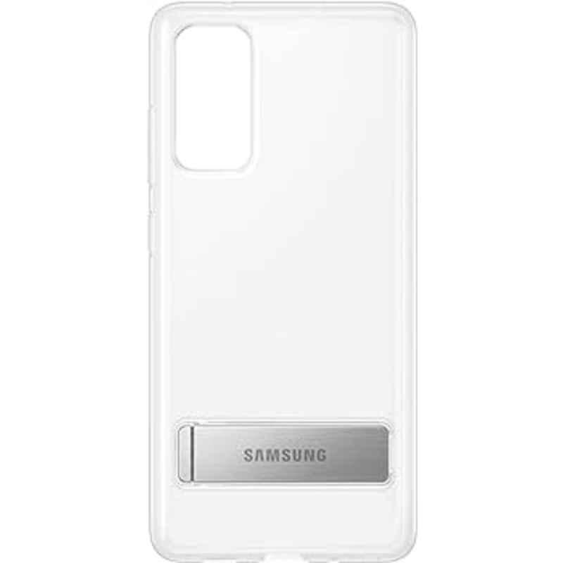 Samsung Clear Transparent Standing Mobile Case For Galaxy S20 FE, EF-JG780CTEGWW