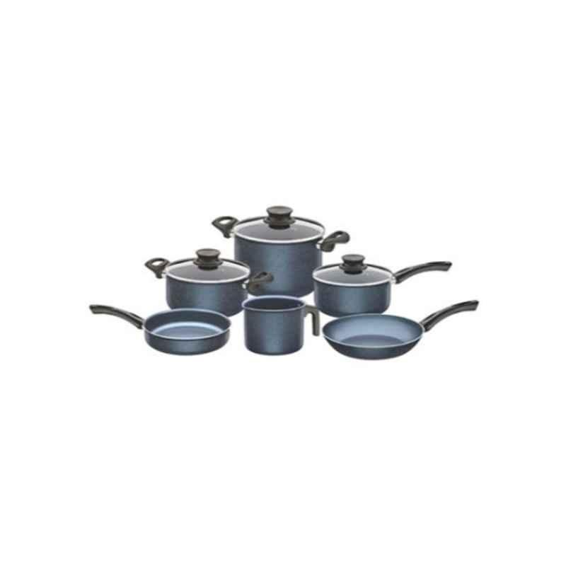 Tramontina 9Pcs Paris Aluminium Blue Cookware Set, 20599298