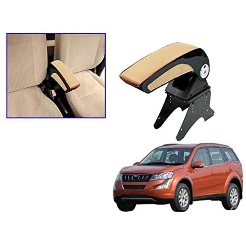 Kozdiko Beige Chrome Armrest for Mahindra XUV 500, koz_16372