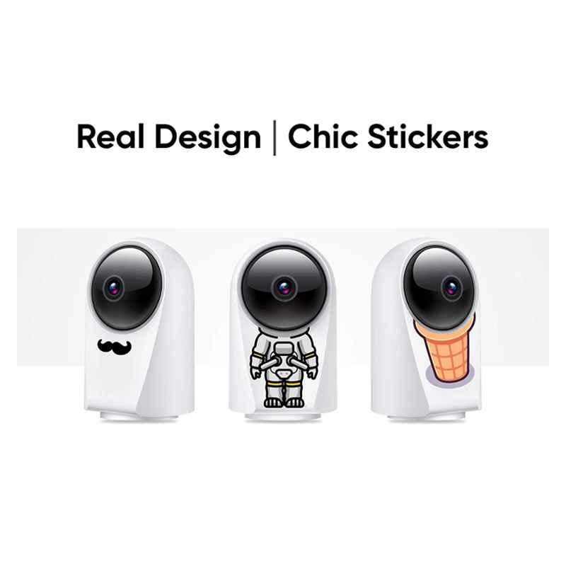 Realme RMH2001 360° 1080p Full HD Wifi Smart Security Camera (White)
