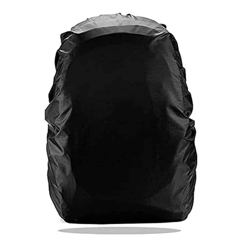 My Fav ?Polyester Black Waterproof Rain cover Backpack with Pouch Luggage Cover & Rain Cover