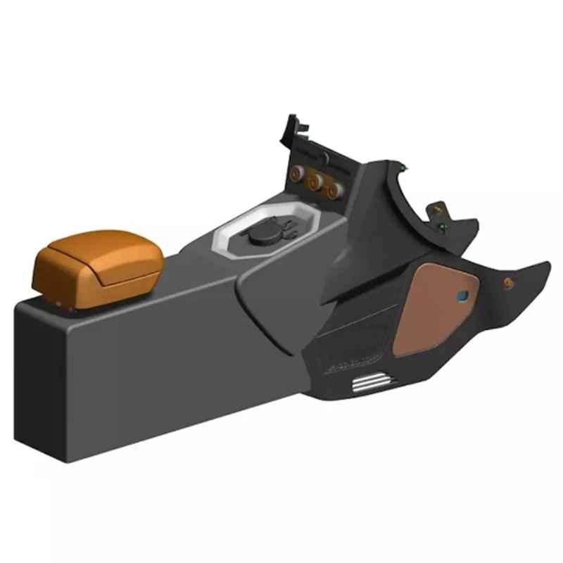 Tata Motors AssemblyFl Console Complt Els Brownglaze for Indigo Ecs 06-2013-05-2018, 540168900144, TAT-MW7VF2