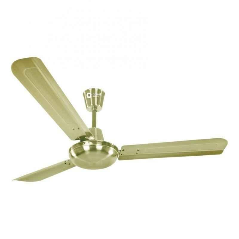Orient Quasar 53W Pewter Finish Ceiling Fan, Sweep: 900 mm