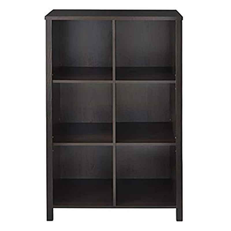 Closetmaid Wood Black 6 Cube Wall Organizer
