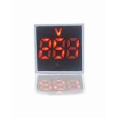 Yokins 20-500VAC 22mm ABS Red Square Compact Digital Voltmeter