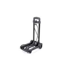 Bigapple 35kg Plastic & Steel Black Foldable Luggage Trolley with 2 Wheels, TRL-SPL-STEEL-35