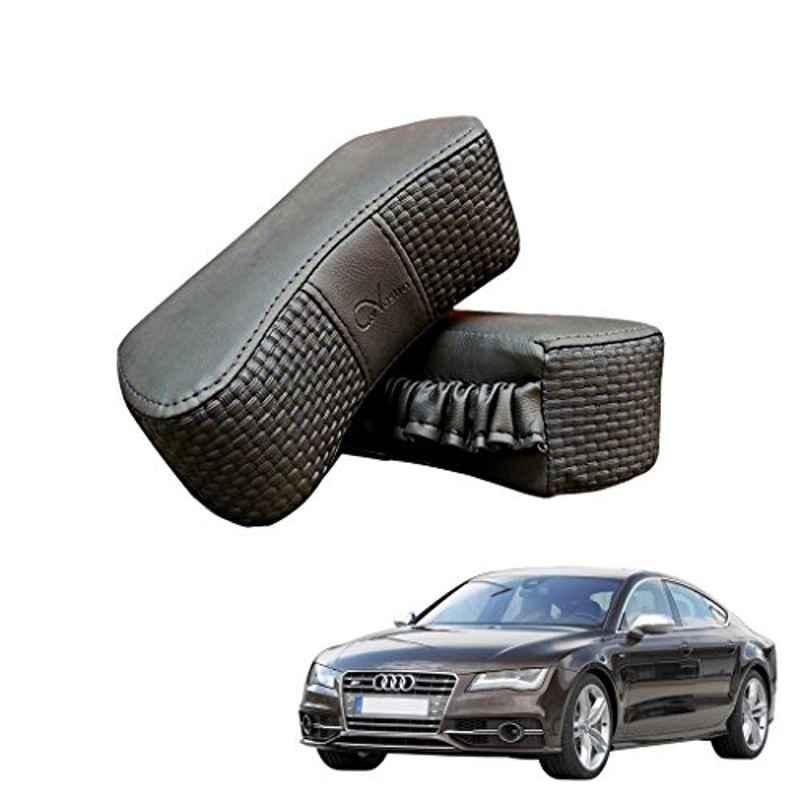 Kozdiko 2 Pcs Memory Foam Grey Luxurious Neck Rest Cushion Pillow Set for Audi RS7 Spotback