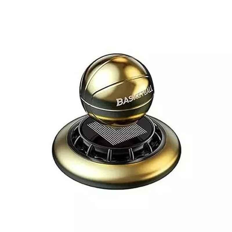 Iivaas Gold Basketball Design Plastic Home, Car, Office Car Perfume Air Purifier