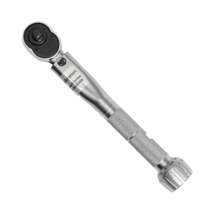 Delta Imports 1/4 inch 1-5Nm Silver Mechanical Torque Wrench , DTW-5N