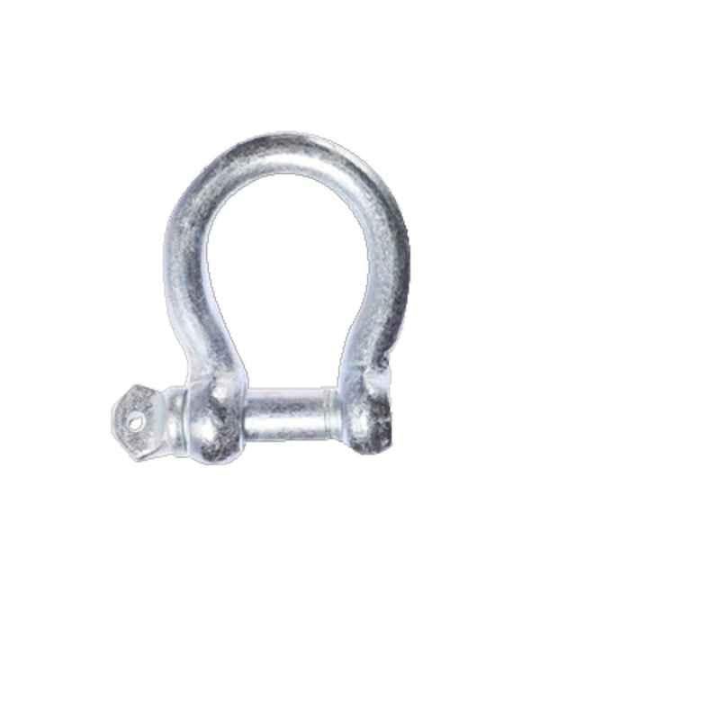 Lifmex Electro Galvanized Commercial Bow Shackle, LBS16