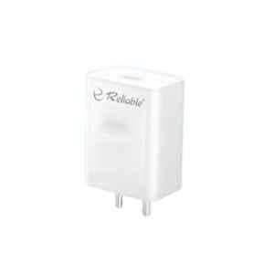 Reliable Power Bolt 80W White Dash Charger with USB to USB Type-C Data Cable, RBL C 122