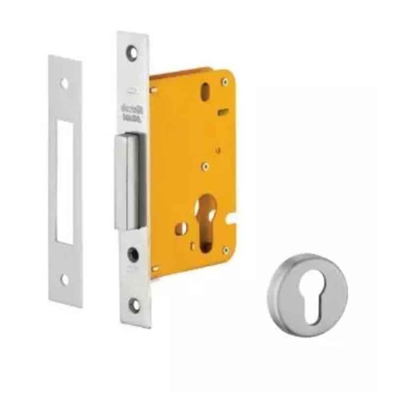 Dorset Bright Nickel Deadbolt Mortise Lock, ML 112 SS (Pack of 4)