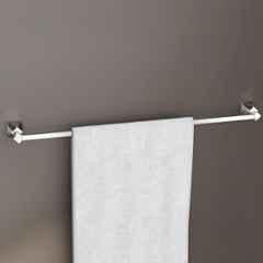 Plantex Towel Rod for Bathroom/Pure Brass Towel Hanger/24in Towel Holder/Bathroom Accessories APS-ASC-01, Chrome