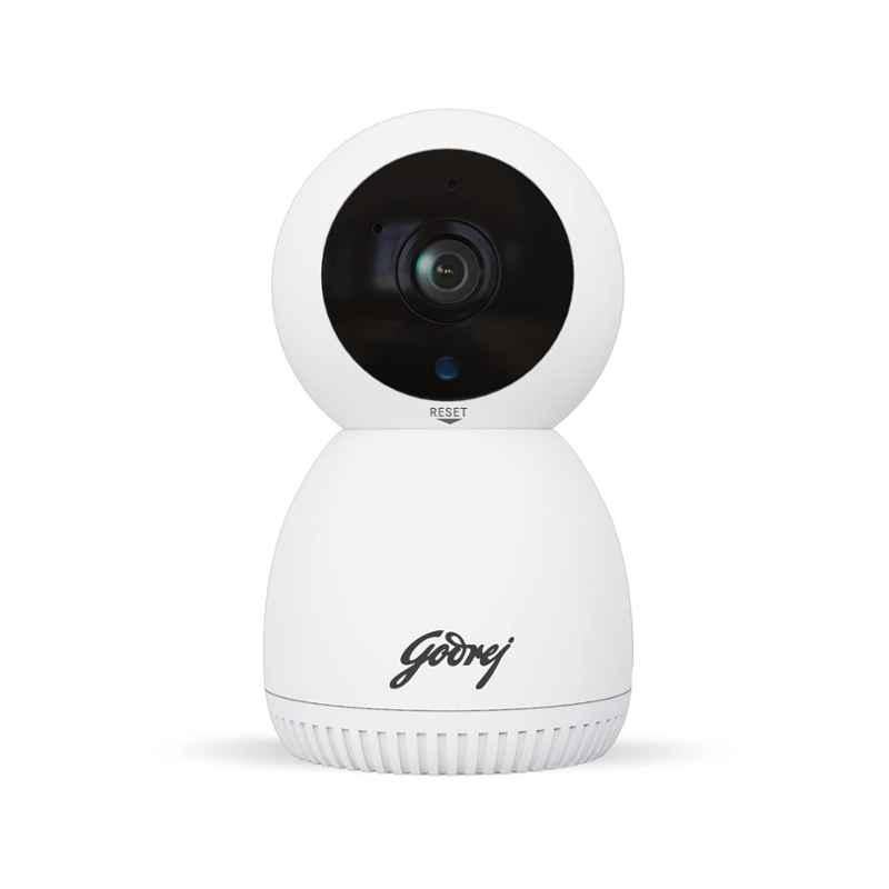 Godrej EVE PRO 3MP Pan & Tilt Smart Wi-Fi Camera for Home with 350 deg, 2 Way Audio & Smart Motion Tracking, EVE PRO 350