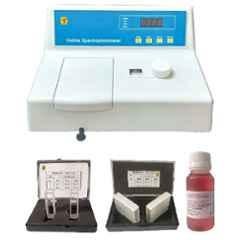 Lab Junction Spectrophotometer (Facility:10 mm to 50 mm Pathlength), Microprocessor Single Beam Visible Spectrophotometer With Software, LJ-1305