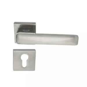Harrison Apple 16.5x13.5x10mm Zinc S/C Finish Mortise Handle Set, 60642
