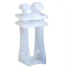 Toyo 60x24x15mm Polypropylene White Insulator for Solar Fence (Pack of 90)
