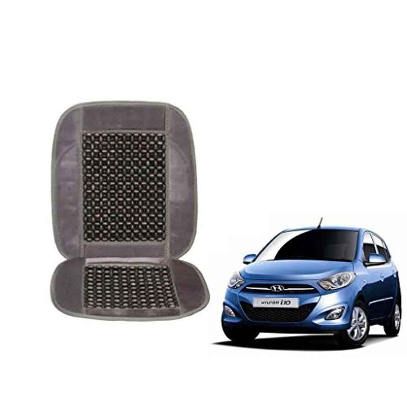Kozdiko Wooden Beads Car Seat Cushion with Velvet Border for Hyundai i10