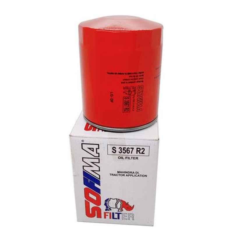 Sofima Oil Filter for Mahindra DI Engine, S3567R2