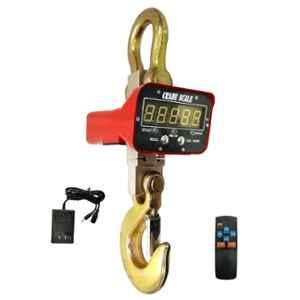 1 Ton Digital Crane Scale Hanging Scale with Remote Rechargeable LED  Display