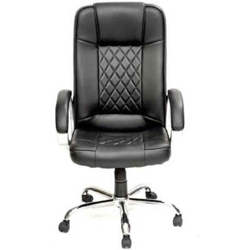 Mezonite High Back Cushioned Black Executive Chair, KI603