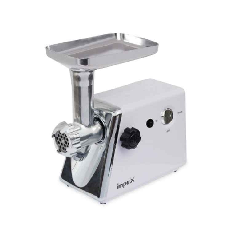 Impex 1800W White Meat Grinder with Reverse Function, MG 3801