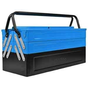 Plantex Metal Blue & Black High Grade Tool Box for Tools, APS-333