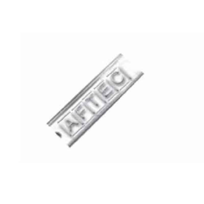 Aftec 100 Pcs Non-Magnetic Stainless Steel Slide On V Tags Packet, ASSM-V