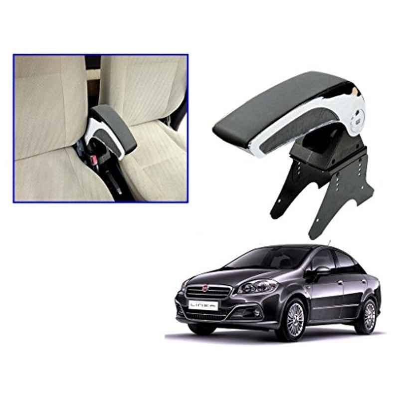 Kozdiko Black Chrome Armrest for Fiat Linea, koz_16249