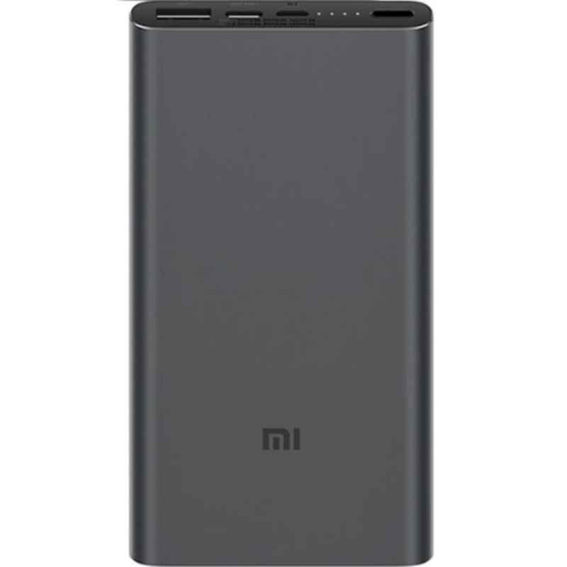 Xiaomi Mi-3 10000mAh 18W Black Power Bank, VXN4274GL