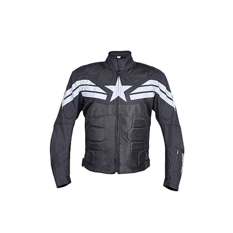 Black Ice Barber Jacket Black Size Small