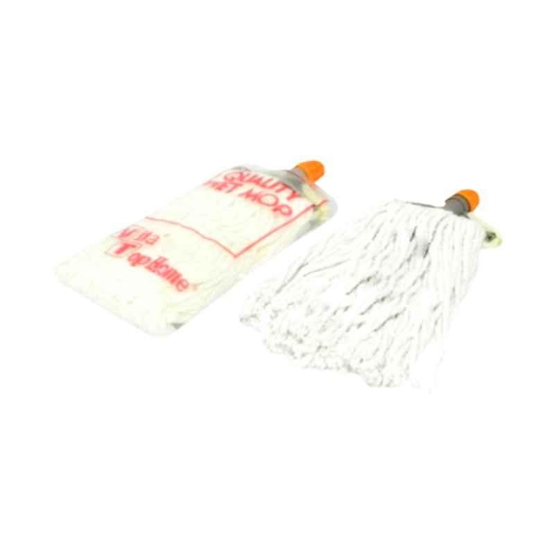 AKC 250g White Cotton Mop with Stick, CM26