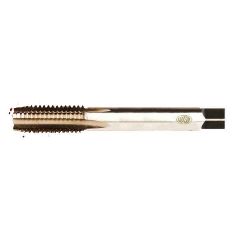 Addison 1/4 inch 28 TPI HSS Straight Flute UNF Hand Tap, Overall Length: 66 mm