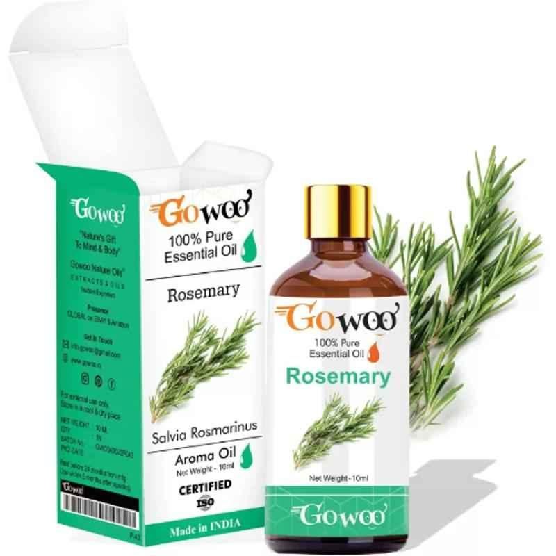 GoWoo 10ml Therapeutic Grade Rosemary Oil, GoWoo-P-43