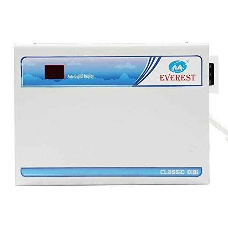 Everest 4kVA 12A 200-240V Digital Double Booster Stabilizer for 1.5 Ton AC, EWD-400-D
