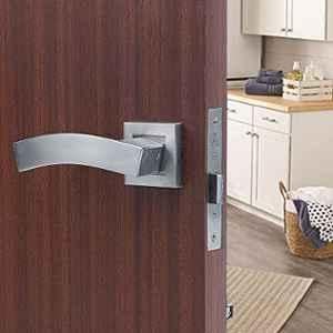 Saze Stainless Steel Matt Finish Rust Free Mortise Door Lock Set with Bolt Latch & Pull Handle, LB-10002