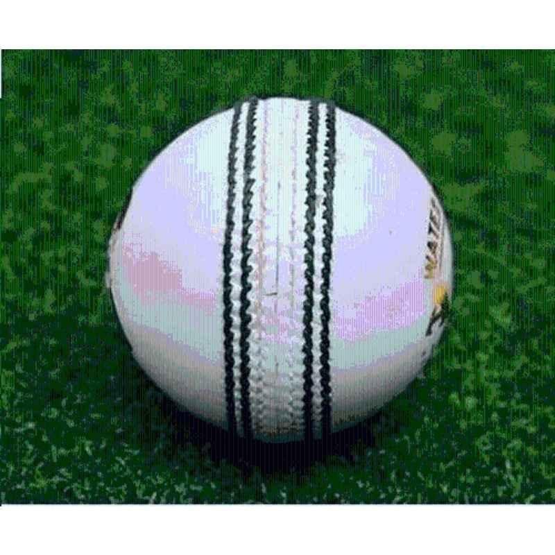 Krasava Ball-034 Standard White Premium Cricket Leather Ball