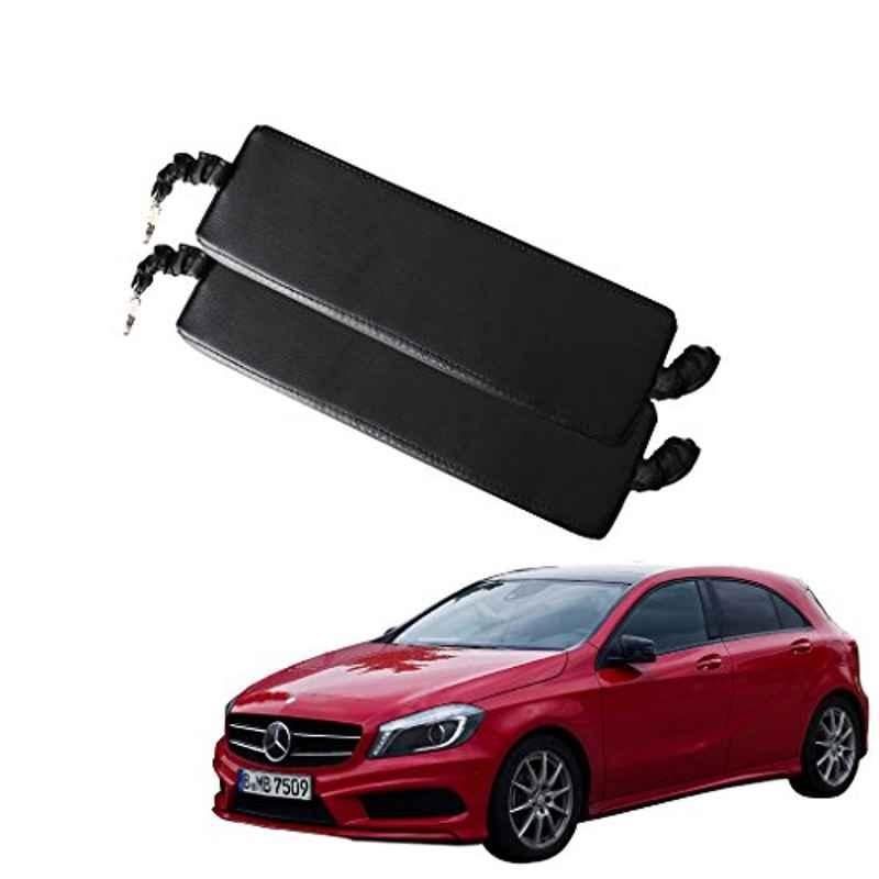 Kozdiko 2 Pcs Black Seat Gap Filler Set for Mercedes Benz A-Class