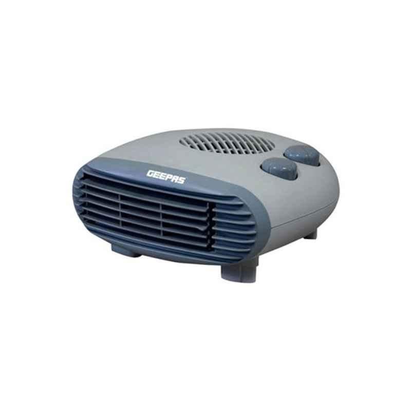 Geepas 2000W White & Blue Fan Heater, GFH9522